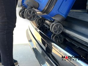 Jeep Renegade Rear Bumper Sill Cover - Dark Brushed Stainless Steel